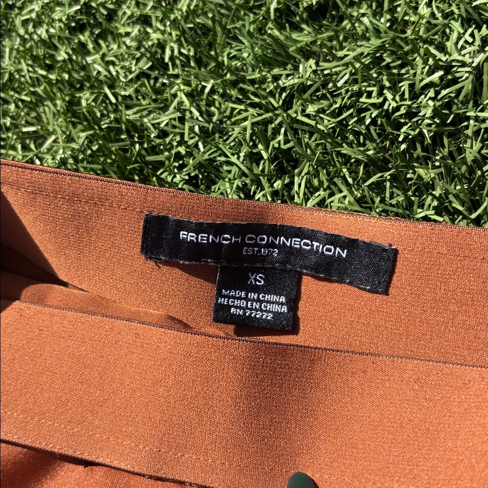 French Connection Copper Satin Maxi Skirt - Picture 2 of 5